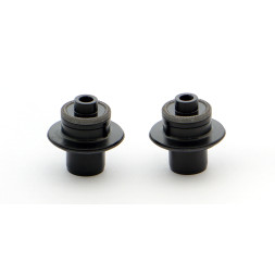 Black Peak QR Caps for 101 / 211 Front Hub
