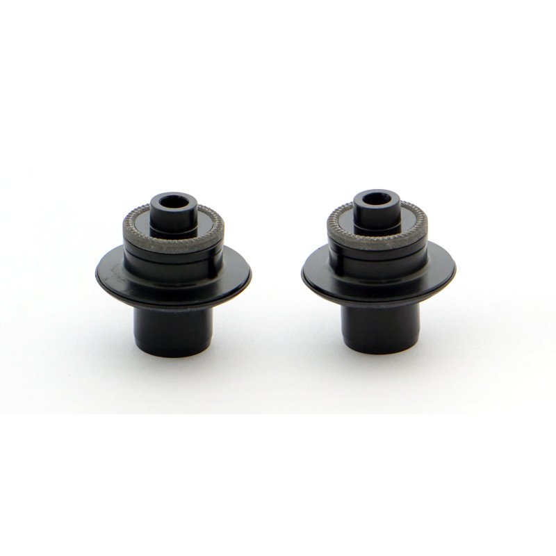 Black Peak QR Caps for 101 / 211 Front Hub