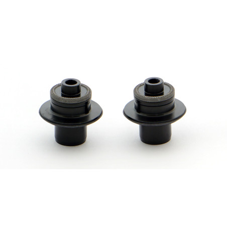 Black Peak QR Caps for 101 / 211 Front Hub