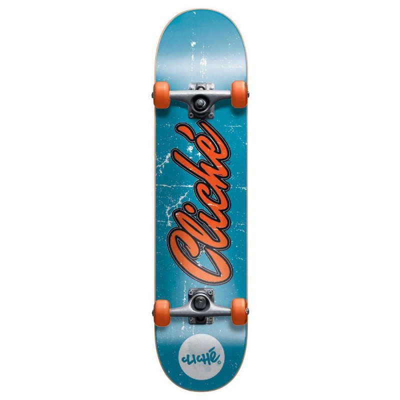 CLICHE 8 OLD LOGO FP COMPLETE Blue/Orange