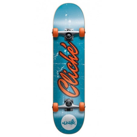 CLICHE 8 OLD LOGO FP COMPLETE Blue/Orange