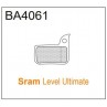 BRAKE AUTHORITY BA4061B - SRAM BRAKE PADS MTB BURLY