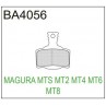 BRAKE AUTHORITY BA4056B - MAGURA BRAKE PADS MTB BURLY
