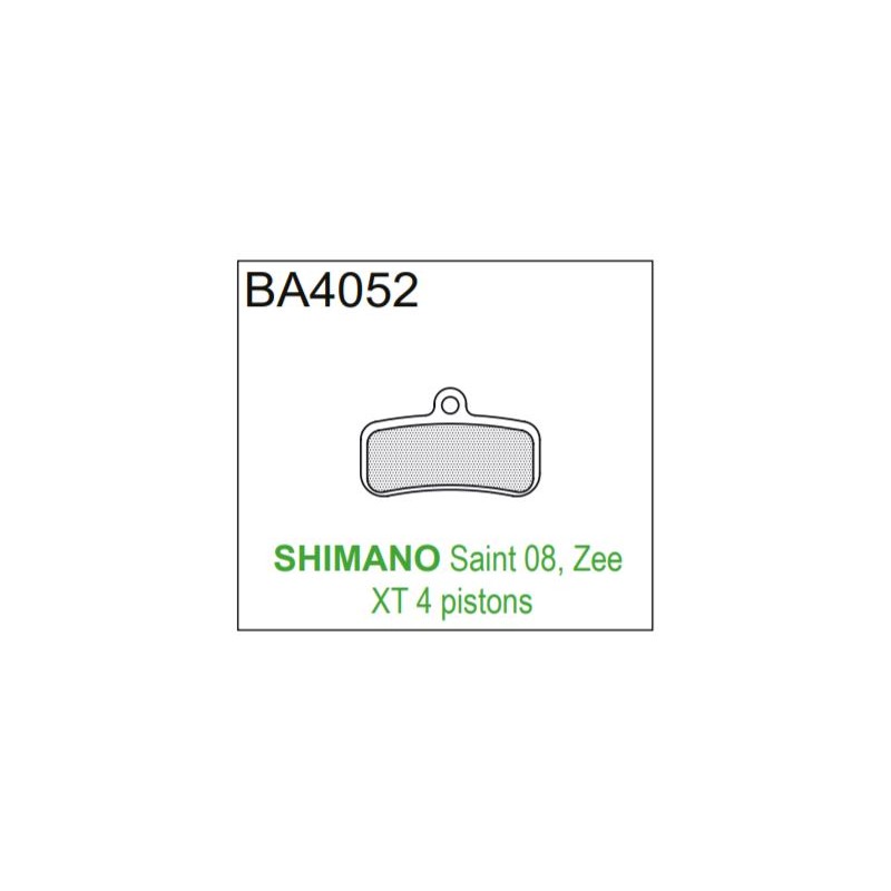 BRAKE AUTHORITY BA4052B - BRAKE PADS MTB BURLY