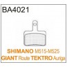 BRAKE AUTHORITY BA4021B - BRAKE PADS MTB BURLY