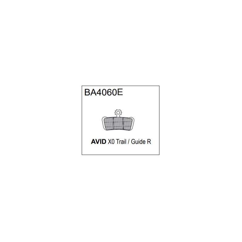 BRAKE AUTHORITY BA4060E - AVID SRAM BRAKE PADS ELECTRIC