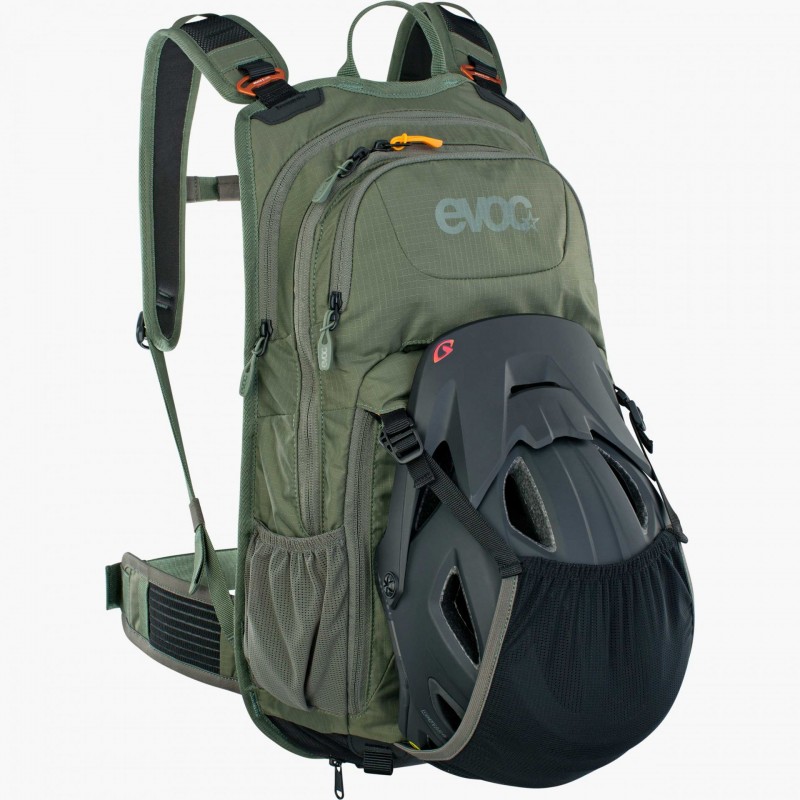 EVOC STAGE 12L Dark Olive Backpack
