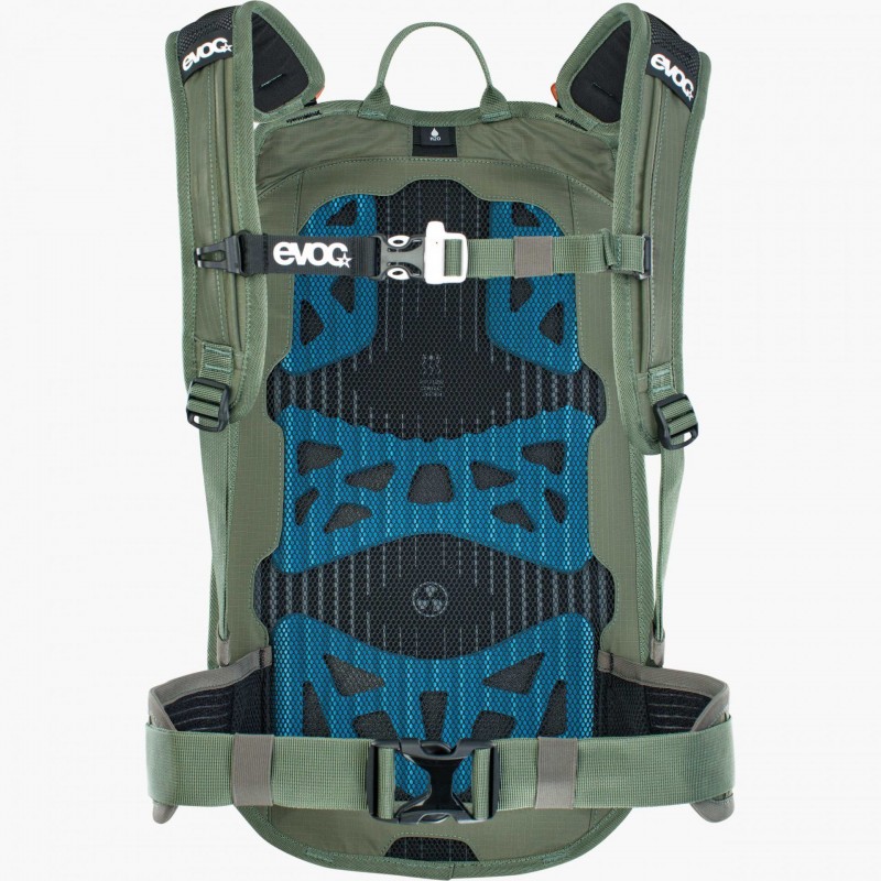EVOC STAGE 12L Dark Olive Backpack