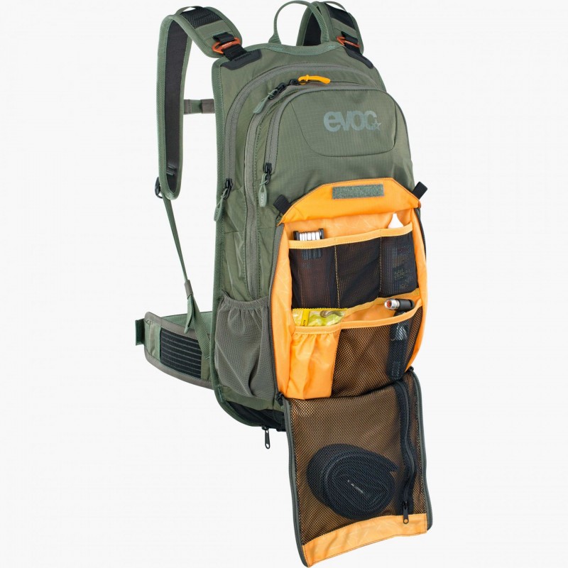 EVOC STAGE 12L Dark Olive Backpack