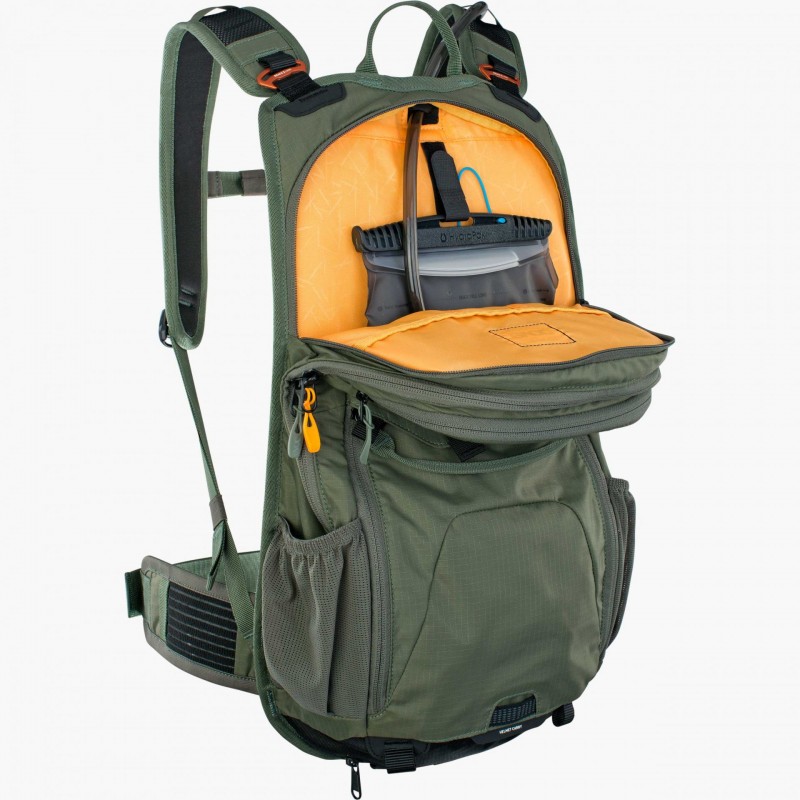 EVOC STAGE 12L Dark Olive Backpack