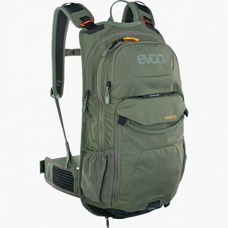 EVOC STAGE 12L Dark Olive Backpack