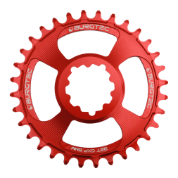 BURGTEC GXP 6mm Offset Thick Thin Chainring ­ Race Red 34T