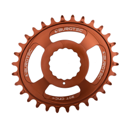 BURGTEC Oval Cinch Thick Thin Chainring Kash Bronze ­32T