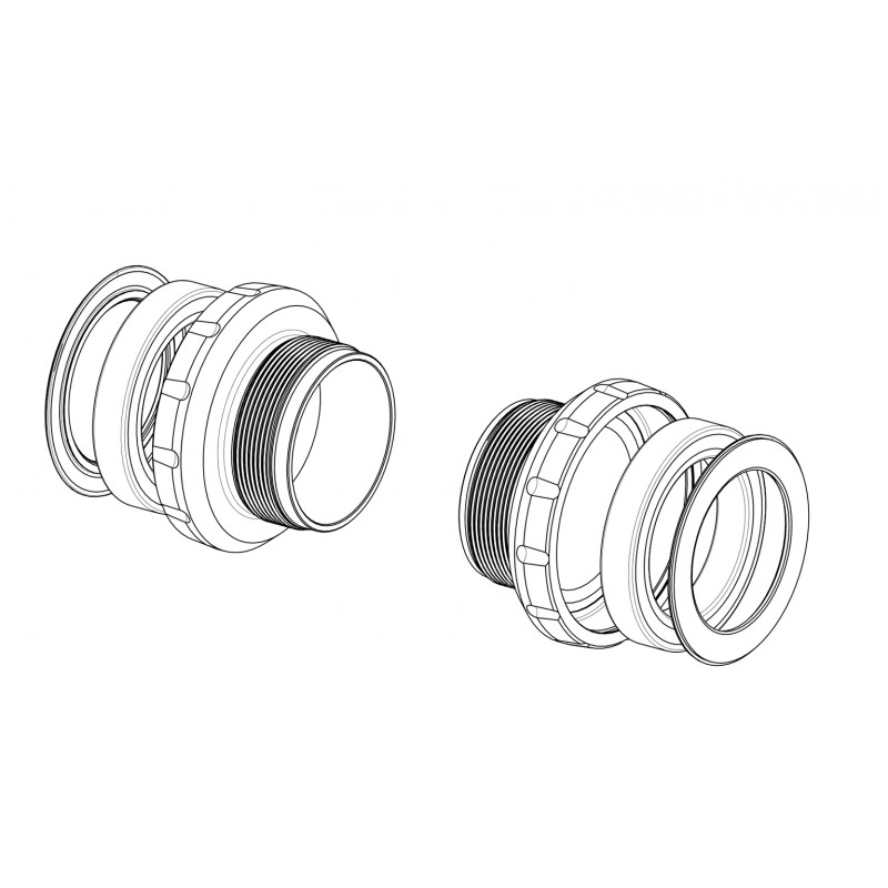 BLACK PEAK BOTTOM BRACKET BSA 68-73MM CINCH Ø30
