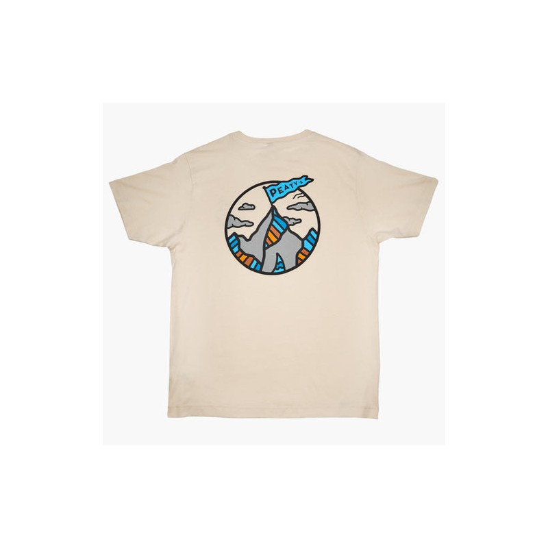 Peaty's Ride Wear RideWear T-Shirt - Flag / Linen - S