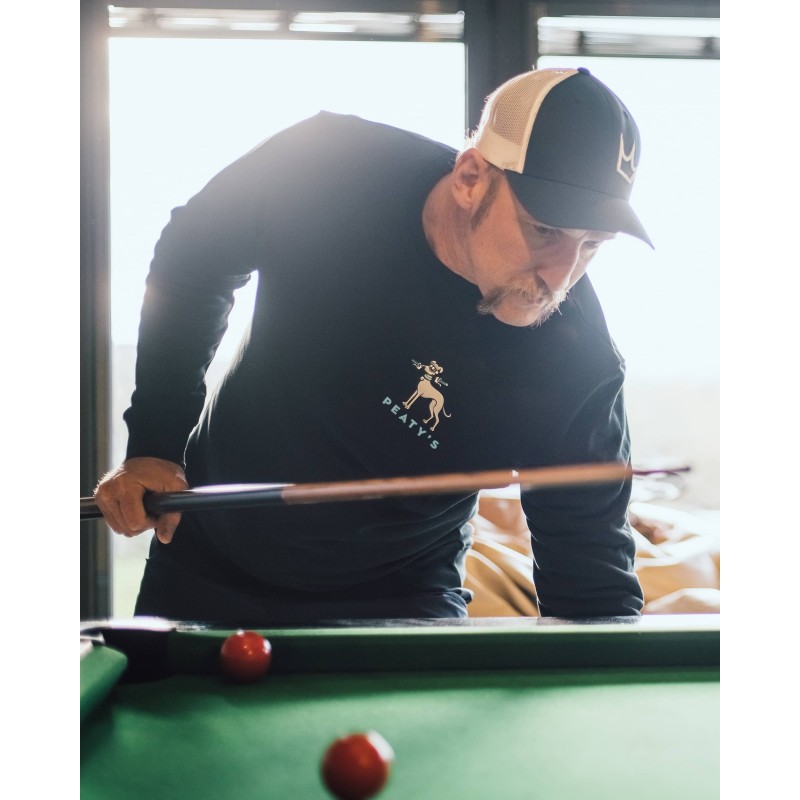Peaty's Pub Wear Crew Whippet / Black - L