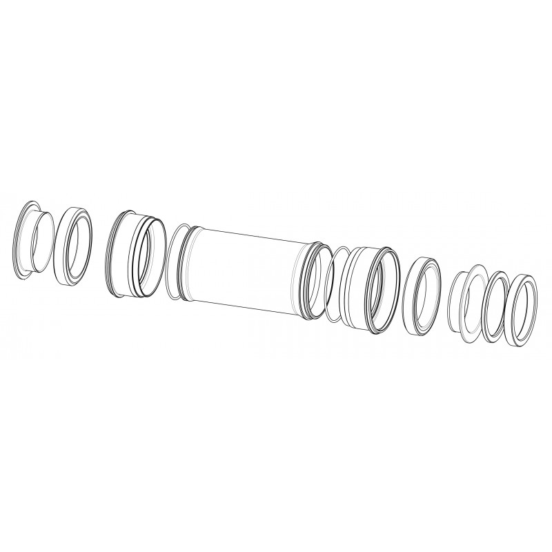 BLACK PEAK BOTTOM BRACKET BB92 SRAM DUB Ø28.99