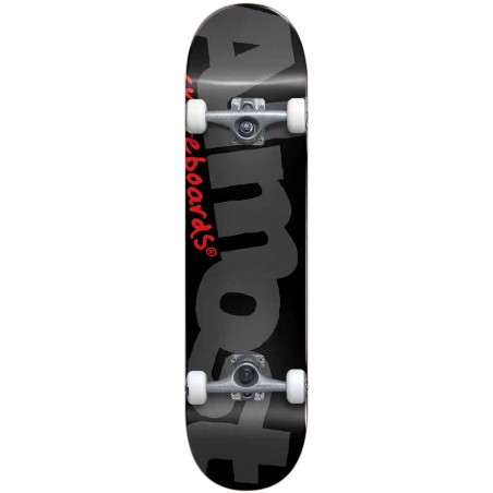 ALMOST 8.125 LOGO LAND Black Complete