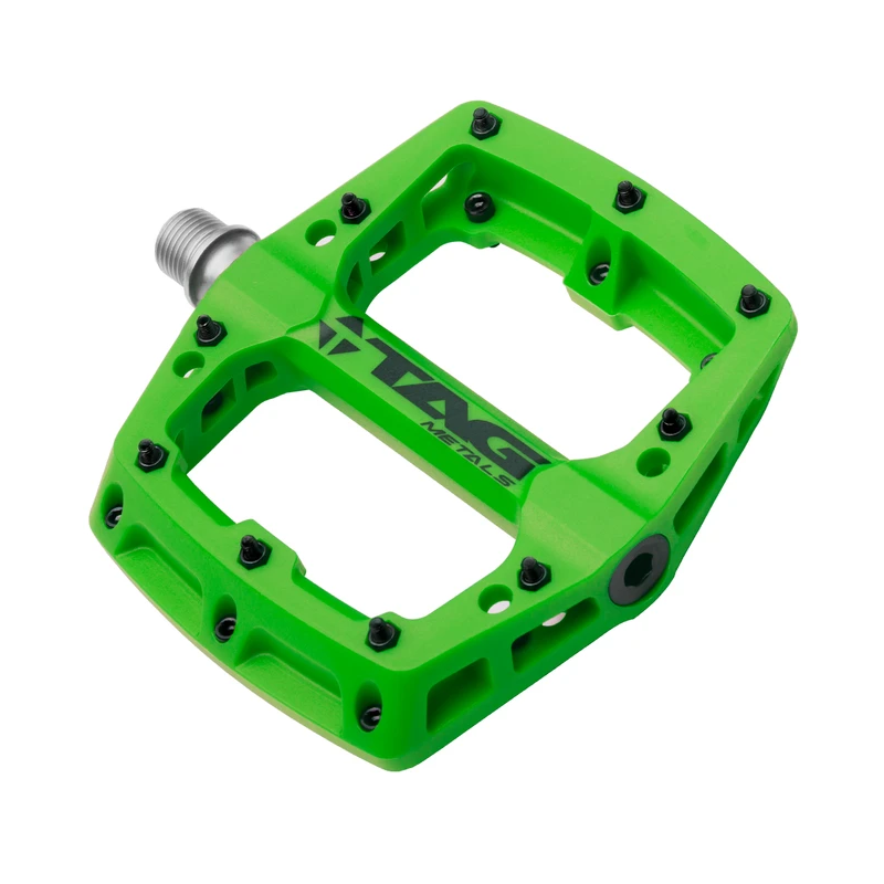 TAG T3 PEDALS NYLON GREEN