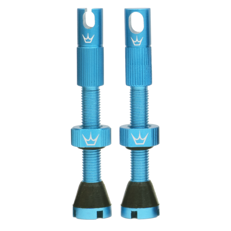 Peaty's x Chris King (MK2) Tubeless Valves - 42mm / Turquoise