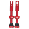 Peaty's x Chris King (MK2) Tubeless Valves - 42mm / Red