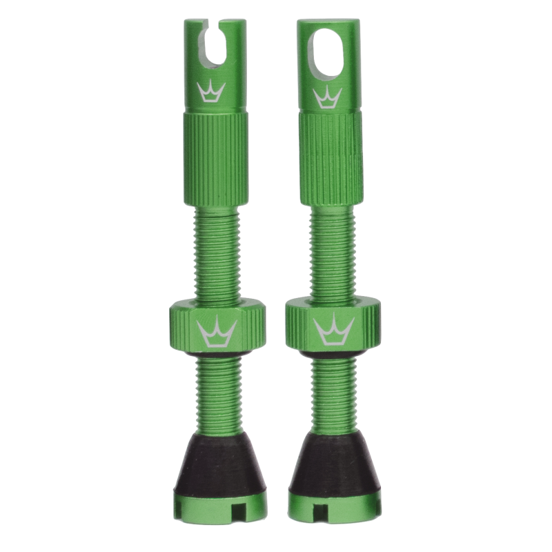 Peaty's x Chris King (MK2) Tubeless Valves - 42mm / Emerald