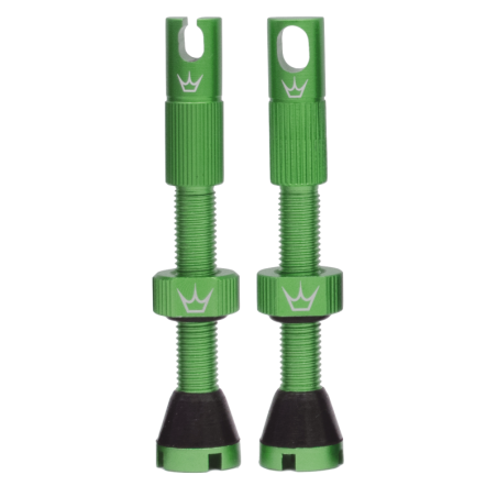 Peaty's x Chris King (MK2) Tubeless Valves - 42mm / Emerald