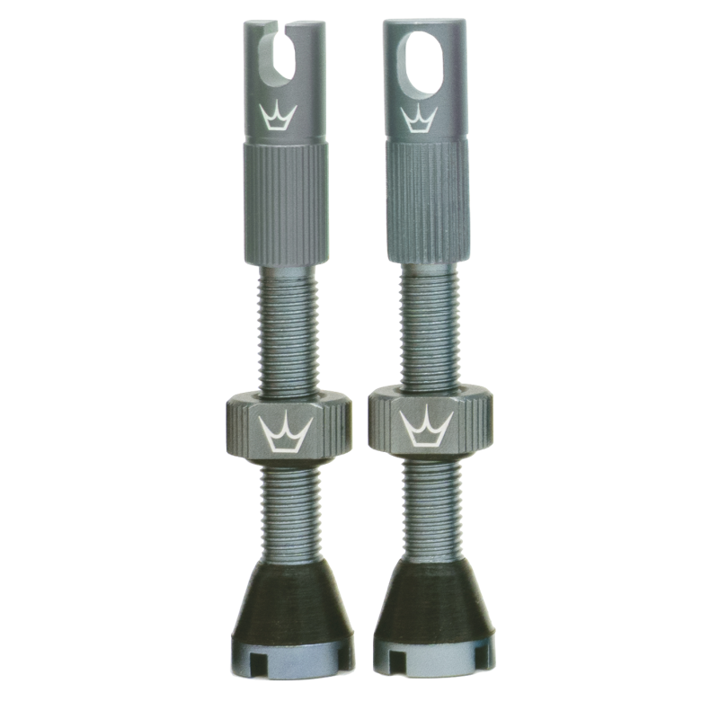 Peaty's x Chris King (MK2) Tubeless Valves - 42mm / Slate