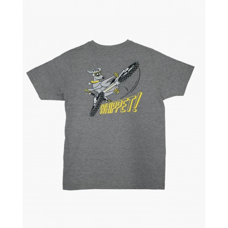 Peaty's Ride Wear RideWear T-Shirt - Whippet / Melange Grey - M