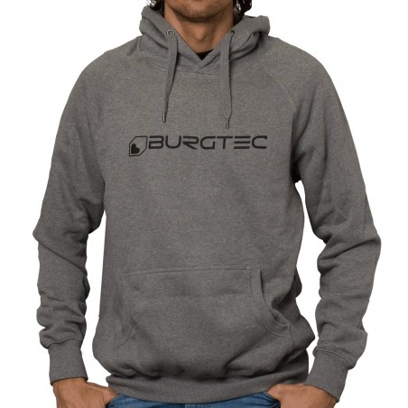 Burgtec Grey Logo Hoodie XL