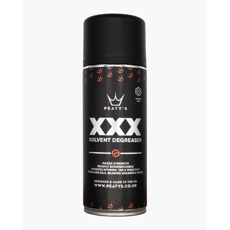 Peaty's Triple X Solvent Degreaser 400ml Aerosol