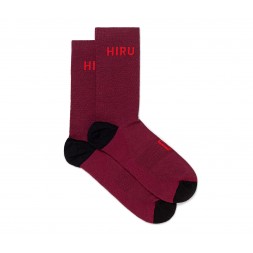 HIRU PRIMALOFT 21 SOCKS L 43-47 GARNET