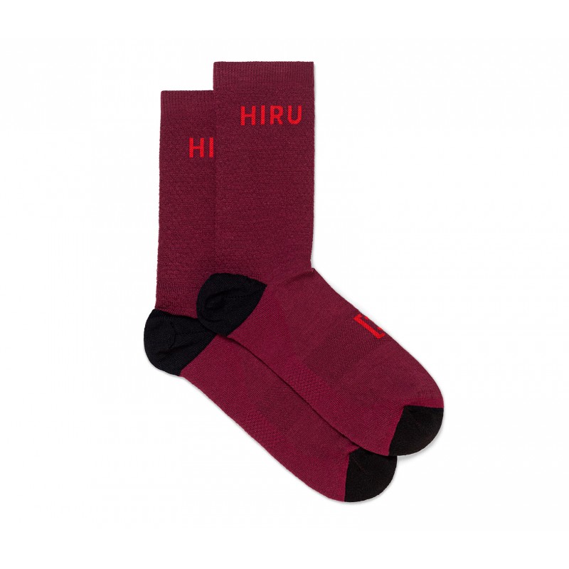 HIRU PRIMALOFT 21 SOCKS L 43-47 GARNET