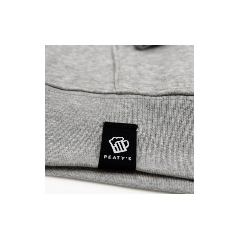 Peaty's Pub Wear Hoody Homebrew / Heather Grey - 2XL