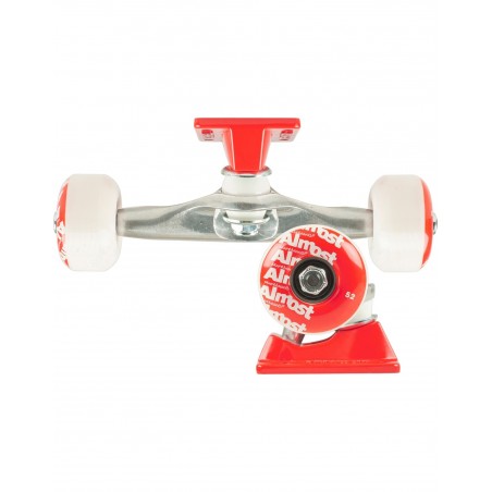 ALMOST REPEAT TRUCK & WHEEL COMBO RAW/RED 5.5