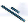 RRP PROGUARD REAR STICKERS STANDARD CYAN