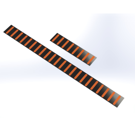 RRP PROGUARD REAR STICKERS STANDARD ORANGE