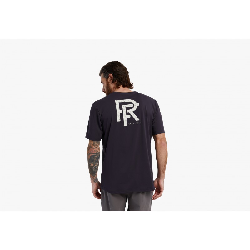 RACE FACE Commit Short Sleeve Tech Top Black S