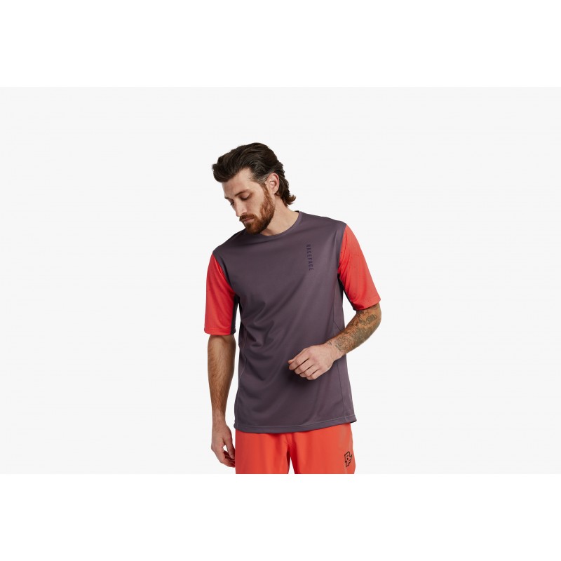 RACE FACE Indy Short Sleeve Jersey Coral S