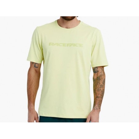 RACE FACE Commit Short Sleeve Tech Top Tea Green M