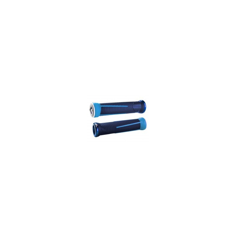 ODI AG1  v2.1 Lock-On Grips Brt Blue/Lt Blue