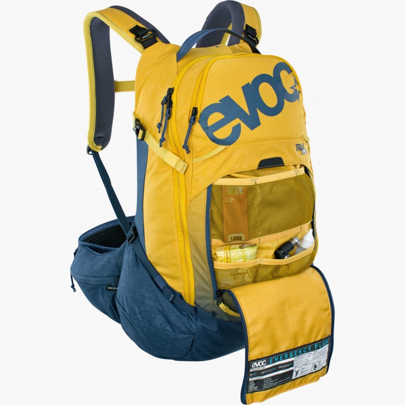 EVOC TRAIL PRO 26L L/XL CURRY-DENIM BACKPACK