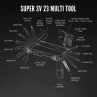 LEZYNE MULTI TOOLS - SUPER SV 23 - SILVER