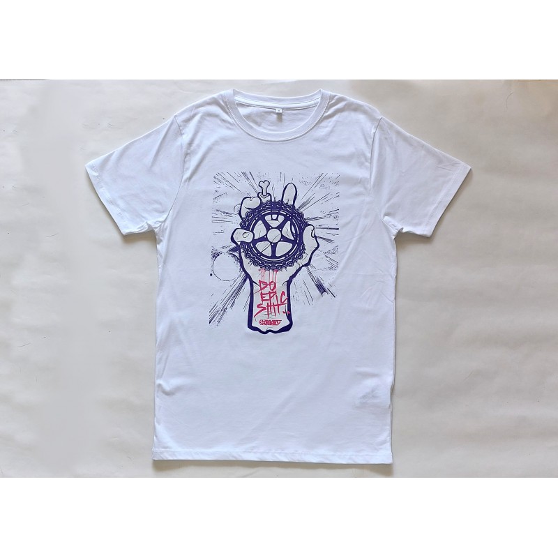 INVERT CHAINRING White T-Shirt S