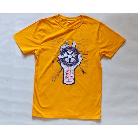 INVERT CHAINRING Yellow T-Shirt S