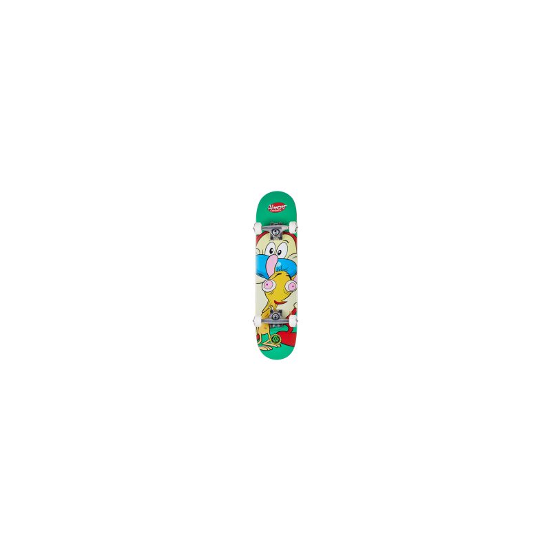 ALMOST REN & STIMPY ON MY BACK COMPLETE Resin Soft Wheel Green 7